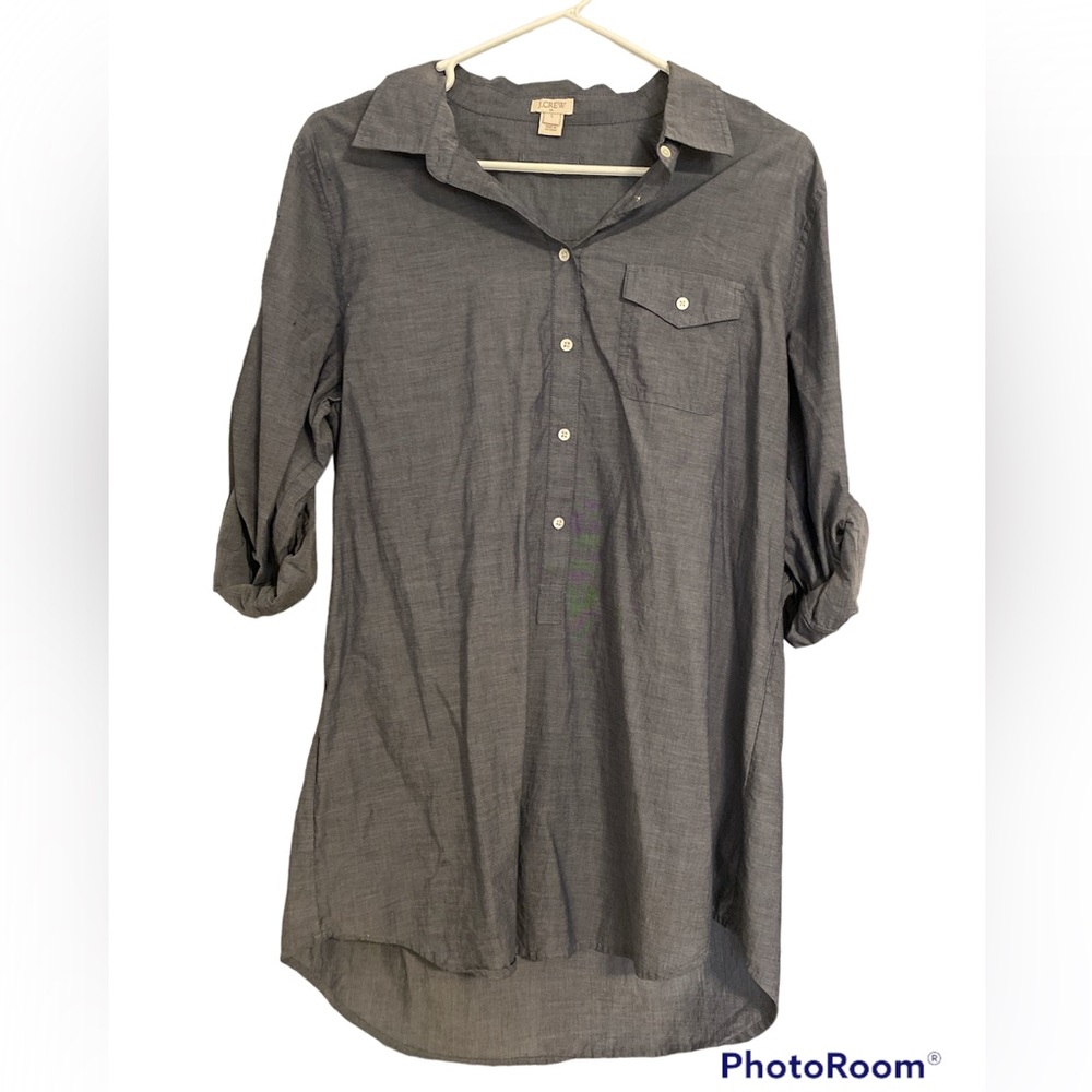 J. Crew chambray tunic